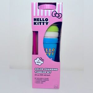 Hello Kitty Colour Changing Tumblers Set of 4